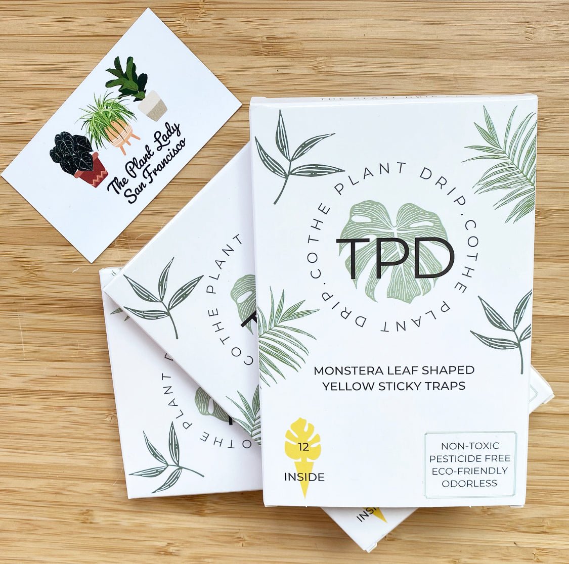 Monstera Sticky Traps by ThePlantDrip.co - The Plant Lady SF