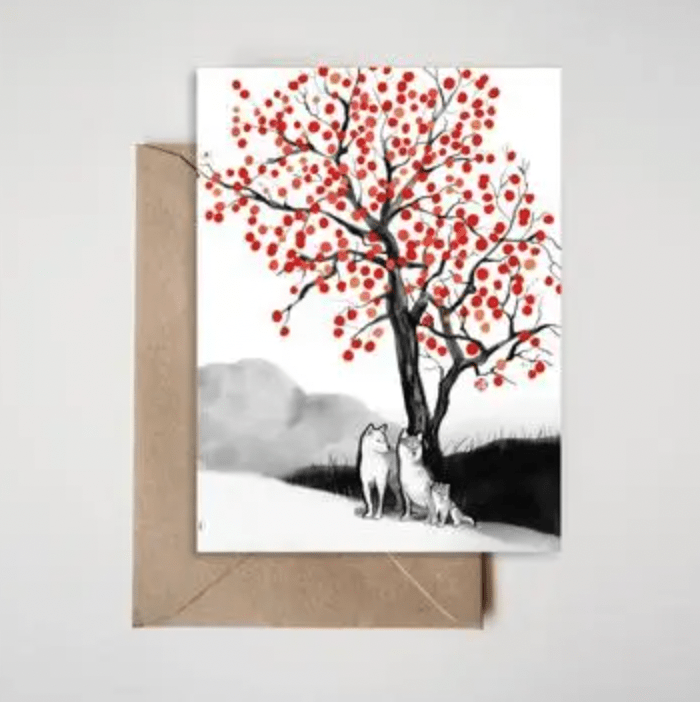 Rice & Ink Greeting Cards - The Plant Lady SF
