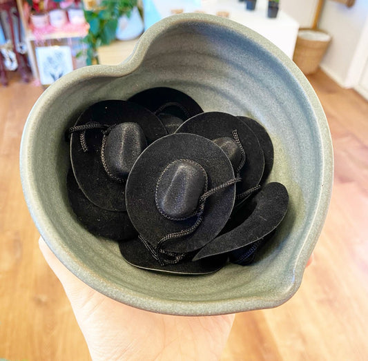 Tiny Cowboy Hats for Cactus / Cacti - The Plant Lady SF